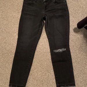 Lucky brand Lolita Capri black jeans